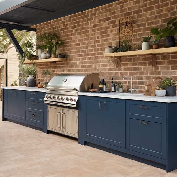 Stainless steel outdoor Kitchen  cabinet